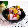 タイシーン's cooksnap of when they made ♬*:ハムにかぼちゃサラダを巻いて♬♪ﾟ.