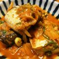 izoom's cooksnap of when they made サンマのキムチ味噌煮.
