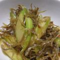 スパイスママ's cooksnap of when they made セロリとじゃこの炒め物.