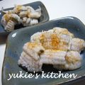 yukiはぴ's cooksnap of when they made ***鱧ハモ★落とし～黒七味＆塩***.