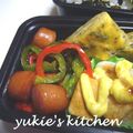 yukiはぴ's cooksnap of when they made 弁当に♪ウインナーとピーマンのおかか炒め.