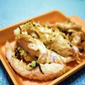 ばじまま's cooksnap of when they made シンプル☆鶏ささみと塩昆布の串天.