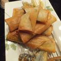 hatchyotch's cooksnap of when they made 大好物☆サンマの梅しそ春巻き.