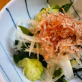 おぶうさま's cooksnap of when they made 新玉ねぎとワカメの梅和えサラダ☆.