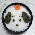 kimiko2564's cooksnap of when they made 超～簡単　✿スヌーピーキャラ弁✿.