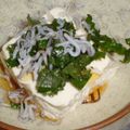 toshiebaba's cooksnap of when they made 冷や奴に！薬味爆弾!?.