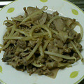あすみんみん's cooksnap of when they made シャキシャキもやし♪と豚の生姜焼き.