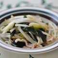 さとみわ's cooksnap of when they made ๑✽肉もやし&わかめ炒め✽๑.