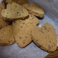 あこぷっ's cooksnap of when they made ♥おからｄｅ簡単♥黒ごまクッキー♥.
