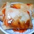 かかる's cooksnap of when they made 居酒屋風☆エビアボカドの春巻き.