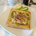 バカリャウ's cooksnap of when they made バジルチーズトースト☆.