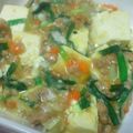 riaelephan's cooksnap of when they made 簡単なのに　本場に負けないマーボー豆腐！.