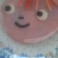 ぷっちょ☆☆'s cooksnap of when they made 簡単☆ポニョ顔風キャラ弁.