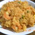 妙香ママ's cooksnap of when they made 「1日分の野菜」♡えび♡炊飯器ピラフ.