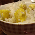 びろ夫人's cooksnap of when they made 栗ごはん☆土鍋に秋をとじこめて.