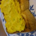 TaytNeyy's cooksnap of when they made かぼちゃのジャムトースト.