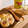 えみりぃさん's cooksnap of when they made レンジパンでバーガー♪.