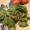rakuen's cooksnap of when they made シカクマメ（ウイングビーン）のお浸し.