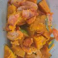 クックOM70Z9☆'s cooksnap of when they made レンジで簡単♪ほくほくジャーマンカボチャ.