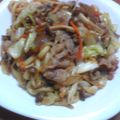 まるかば's cooksnap of when they made しょう油焼きうどん.
