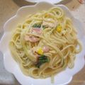 さくさくたろう's cooksnap of when they made ★超絶簡単★濃厚カルボナーラ.