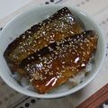 桜moon's cooksnap of when they made さんまちゃん。うまーい蒲焼♪.