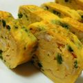 mmameco's cooksnap of when they made お弁当にどうぞ～♪ゴーヤー入り卵焼き.