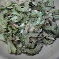 midorun's cooksnap of when they made 夏の定番★マヨ★ツナ★美味しぃゴーヤ和え.
