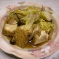 クック1C4TE0☆'s cooksnap of when they made 寒い日に☆簡単♪白菜しめじ厚揚げの甘辛煮.
