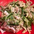 はるのんクッキング's cooksnap of when they made 鶏皮きゅうりポン酢.