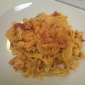 gazi's cooksnap of when they made 小エビとトマトのクリームパスタ.