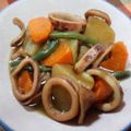 真生mama's cooksnap of when they made イカとじゃがいものほっこり甘辛煮♪.