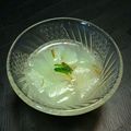カルン's cooksnap of when they made 寒天で梨の白ワインゼリー☆爽やかな大人味.