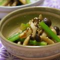 ピンクのたまご's cooksnap of when they made ✿セロリとしめじのキンピラ風.