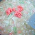 アンジン's cooksnap of when they made くそうま＼(＾q＾)／めんたい餅もんじゃ.