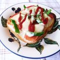 Kenmamac's cooksnap of when they made ピザ風☆野菜ＯＰＴトースト♪.