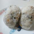 なうなうみぃ～'s cooksnap of when they made ★大葉♡ゆかり♡おかかのおにぎり★.