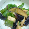 myukitty's cooksnap of when they made 茄子とピーマンのニンニク炒め.