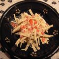 あずき好きにゃぁ's cooksnap of when they made 牛蒡とイクラのマヨ醤油サラダ.