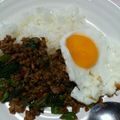 わなみ's cooksnap of when they made タイ料理★お手軽ガパオ（バジル）炒めご飯.