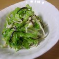 ひとひとの素's cooksnap of when they made 子供も大好き♡キャベツと塩こんぶのサラダ.