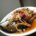 nori2010's cooksnap of when they made さんまのトマト煮.
