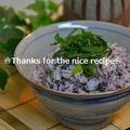 ruruchirin's cooksnap of when they made 大葉、ねぎの消費に しそネギごはん.