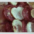 ricken620's cooksnap of when they made トマトとジャガイモのオーブン焼き♪.