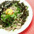 キョク's cooksnap of when they made コクあり～！漬け卵黄そば.