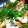 mimico08's cooksnap of when they made ちくわとピーマンの炒め物.