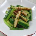 あっこ姉's cooksnap of when they made きゅうりと竹輪のピリ辛炒め.