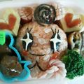 ユラユラリンリン's cooksnap of when they made たまごっち めめっち弁当♡.