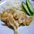 ブルーポピィ's cooksnap of when they made 鶏むね肉の簡単ごま味噌炒め.