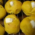 えいとさん's cooksnap of when they made かぼちゃ＆レーズン＆クリームチーズのパン.